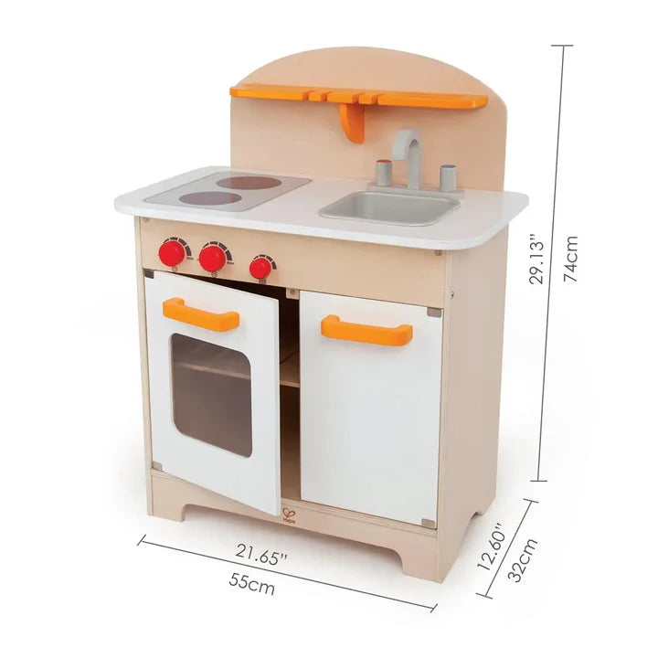 White Gourmet Kitchen